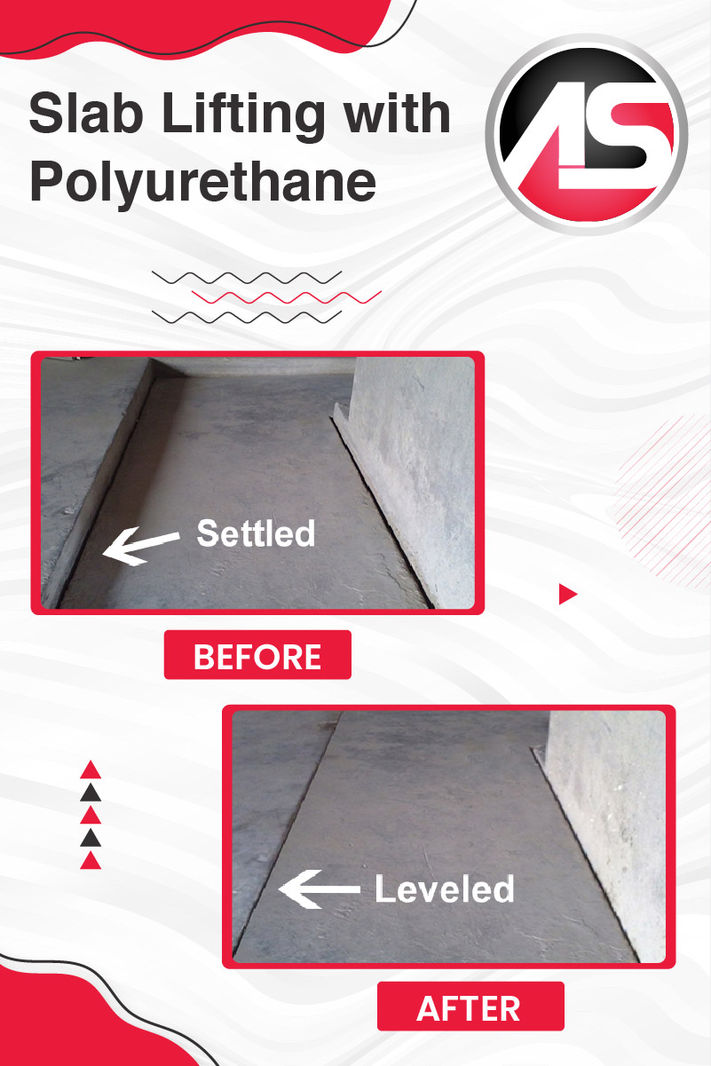 Slab Lifting w/ Polyurethane Foam